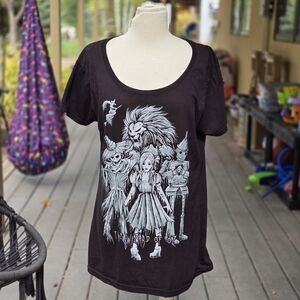 Black Graphic Tee - Short Sleeve